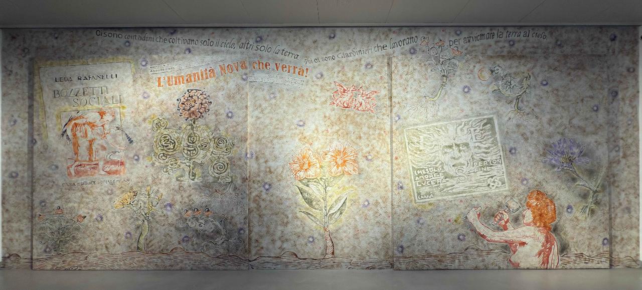 Getsemani, Composizione (installazione pittorica) di Ciancimino, Gabriella (sec. XXI)