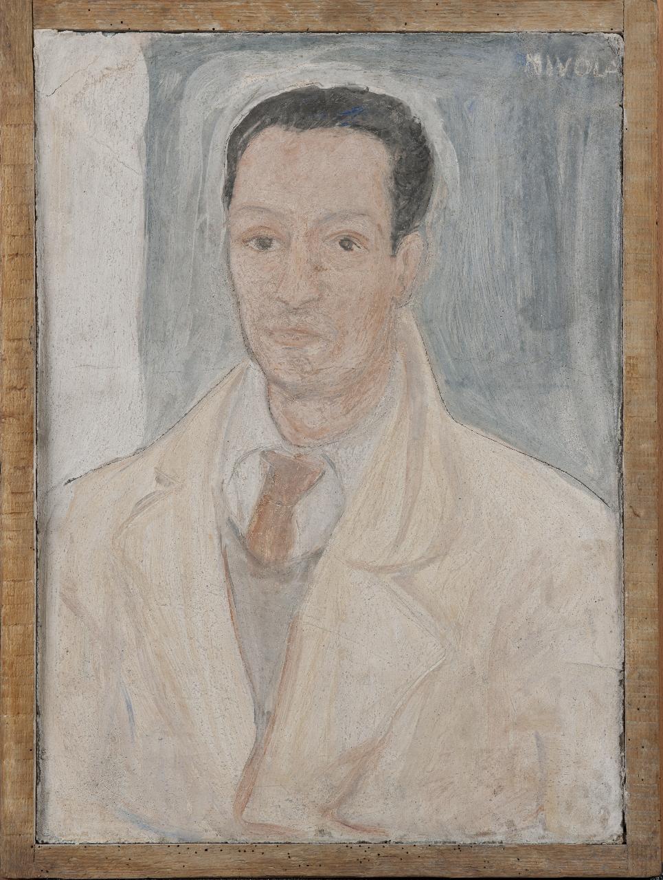 Ritratto di Marino Marini, ritratto di artista (dipinto) di Nivola, Costantino (sec. XX)