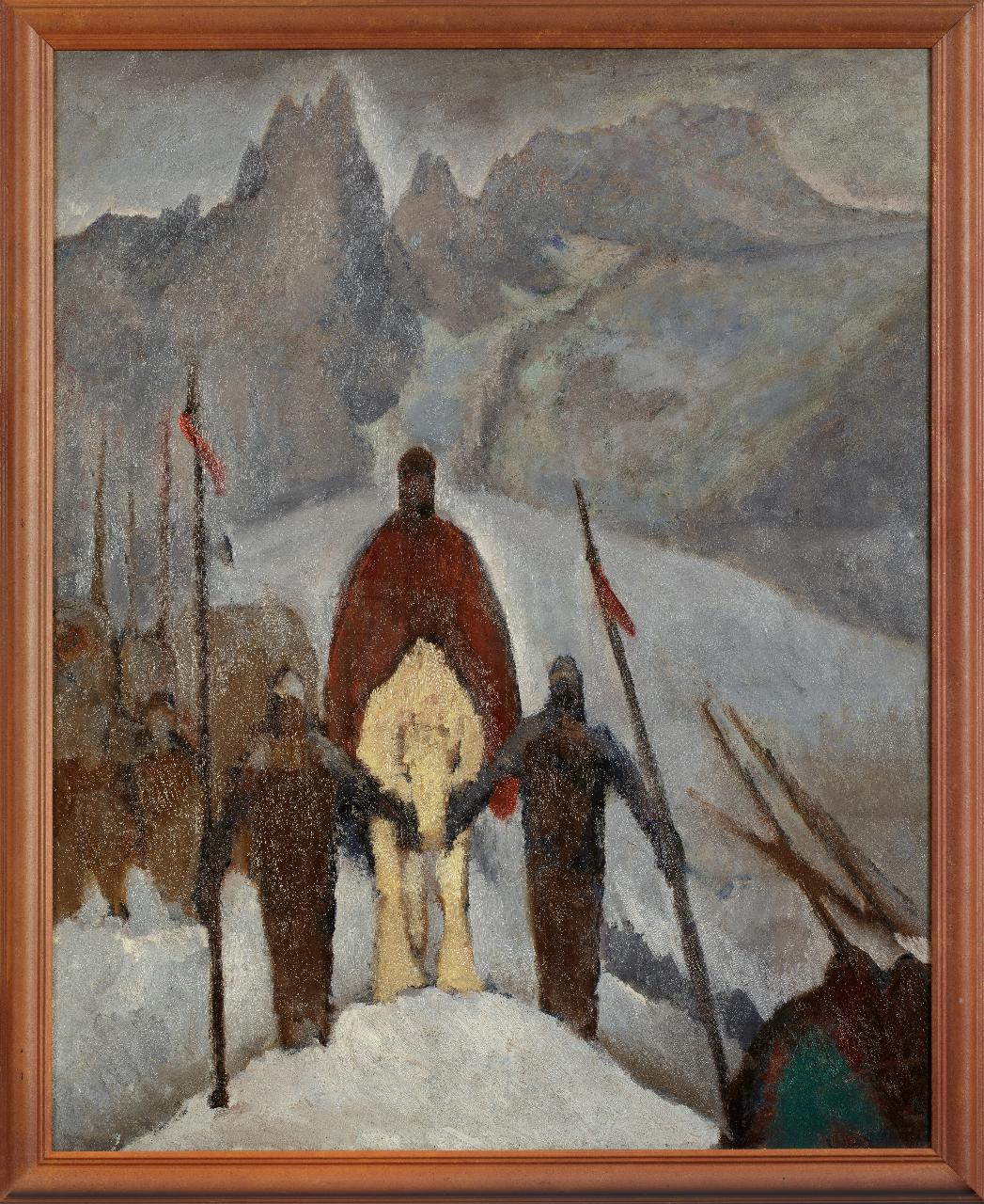 Annibale, Episodio della vita di Annibale (dipinto) di Bucci, Anselmo (sec. XX)