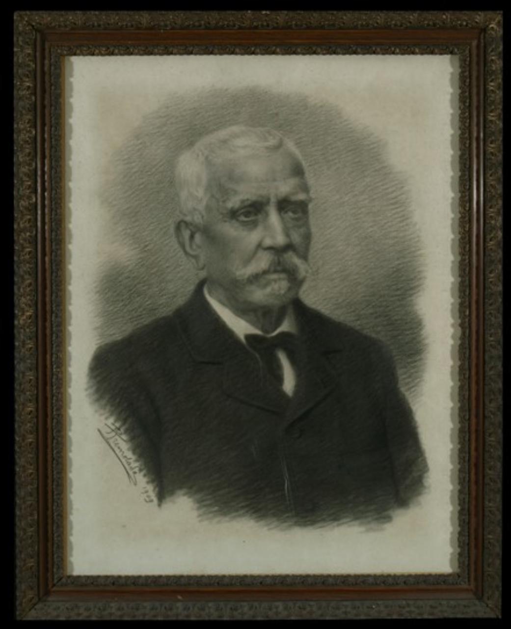 Ritratto del rag. Luigi Caprotti, ritratto maschile (dipinto) di Tremolada, Pietro (sec. XX)