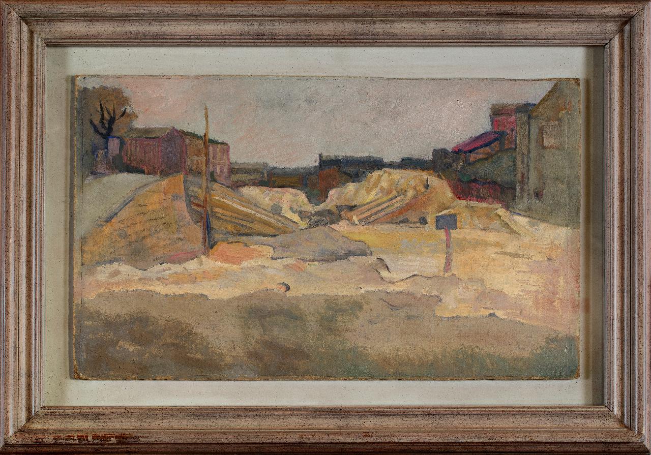 Avenue Junot, Veduta urbana (dipinto) di Bucci, Anselmo (sec. XX)