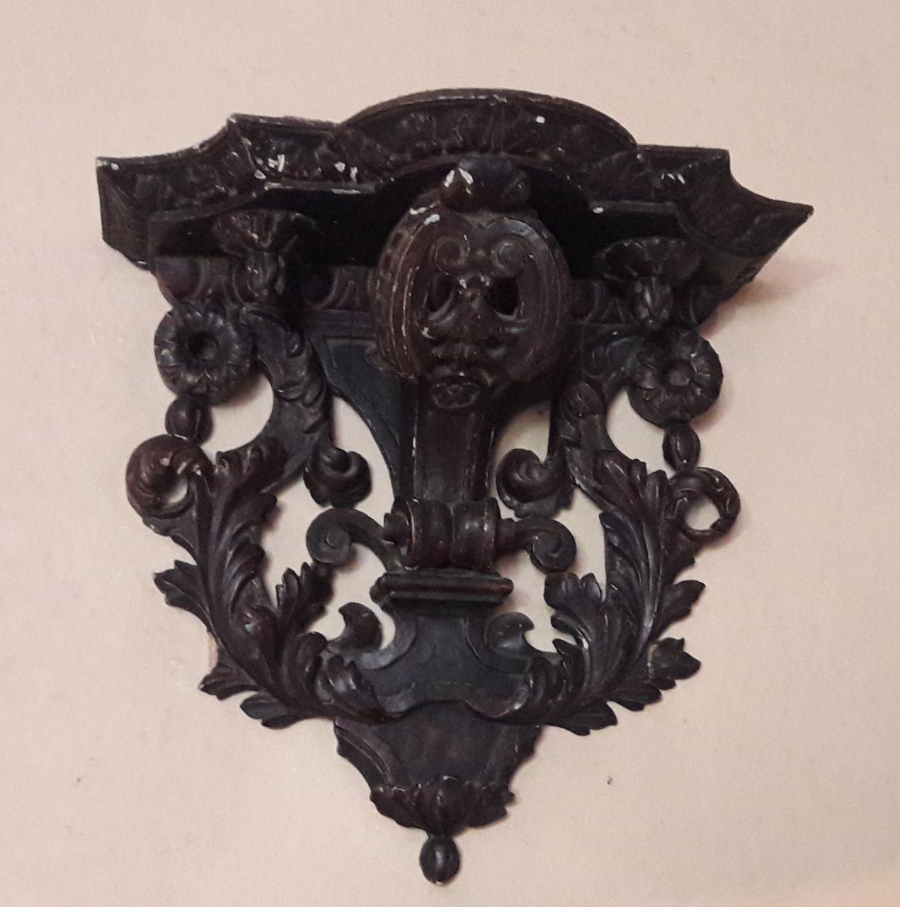 mensola - manifattura italiana (secc. XIX/ XX)