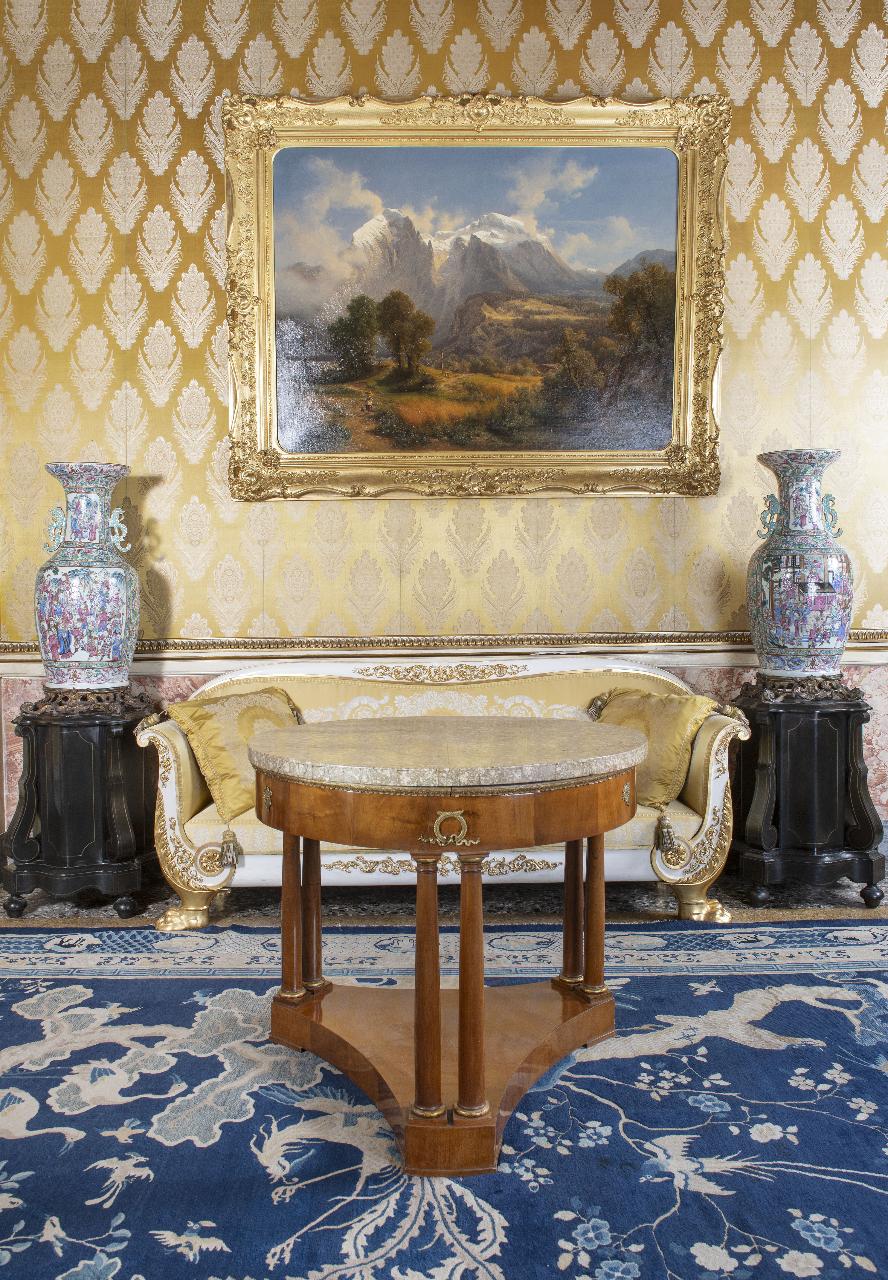 guéridon - bottega toscana (terzo quarto sec. XIX)