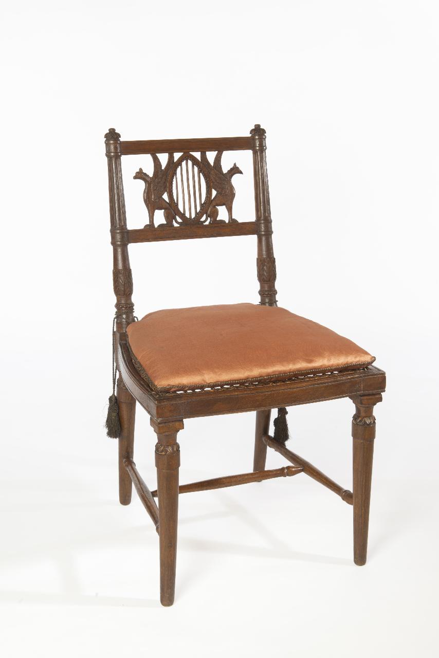 sedia - bottega lombarda (seconda metà sec. XIX)