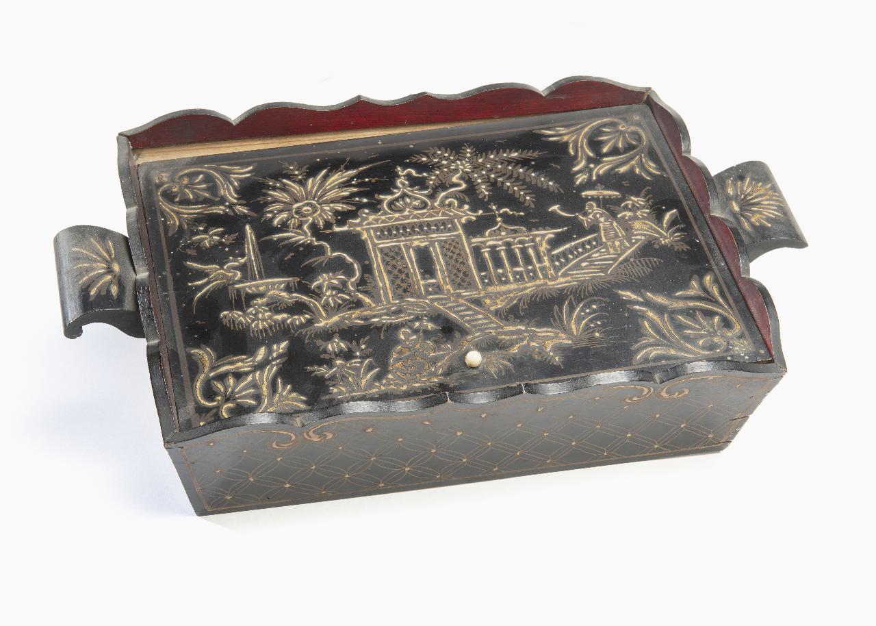 scatola - bottega europea (fine sec. XIX)