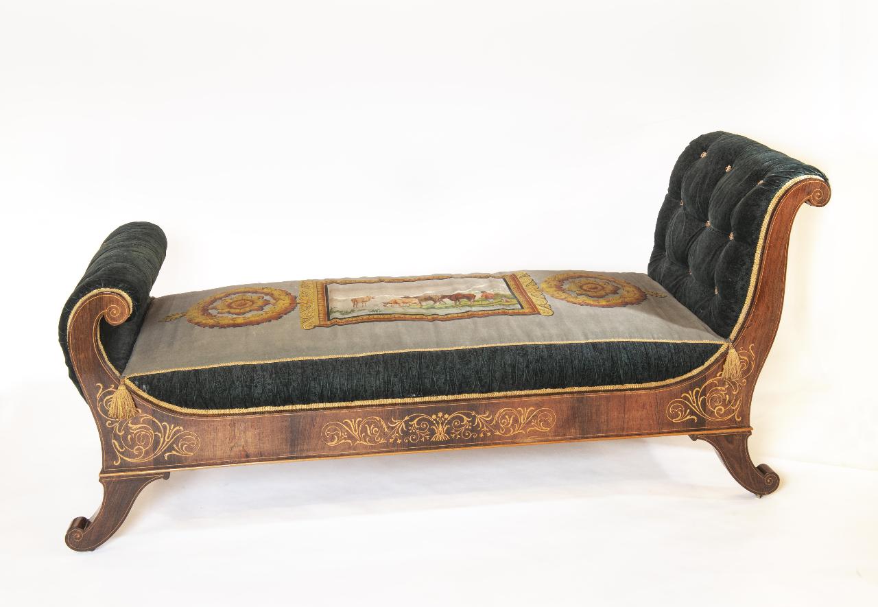 dormeuse - bottega piemontese (secondo quarto sec. XIX)