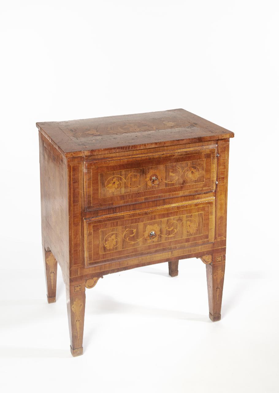 comodino - bottega lombarda (fine sec. XVIII)