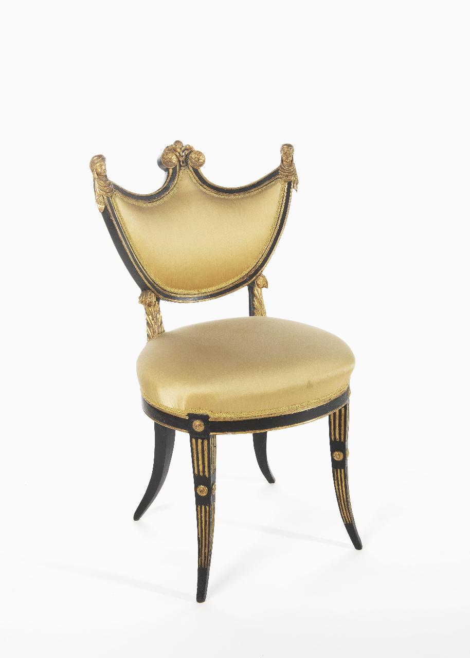 sedia - bottega toscana (prima metà sec. XIX)