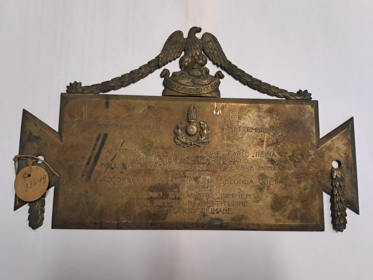 targa - ambito austro-ungarico (prima metà sec. XX)
