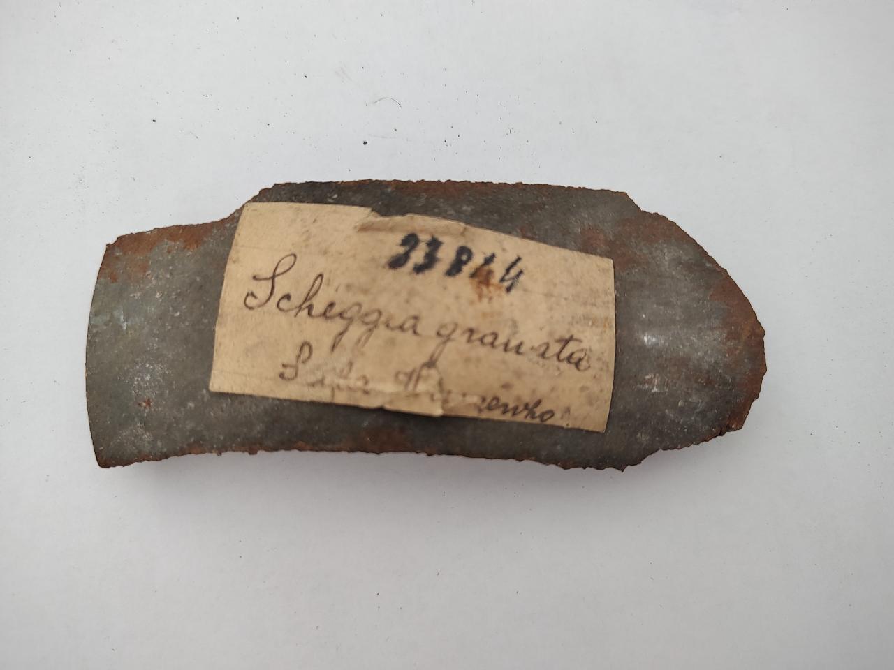 scheggia di granata - ambito Europeo (seconda metà sec. XX)