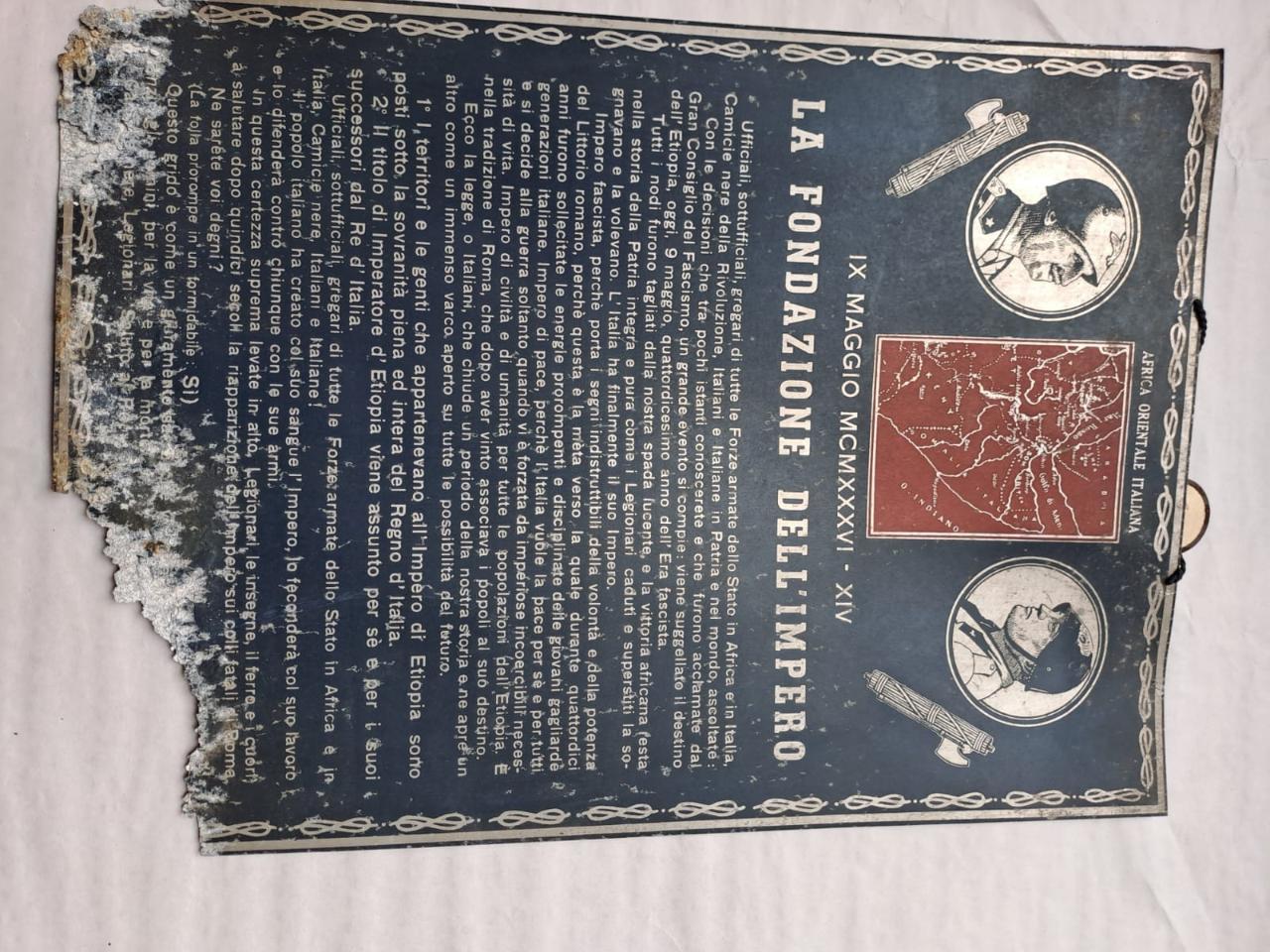 manifesti - ambito italiano (prima metà sec. XX)