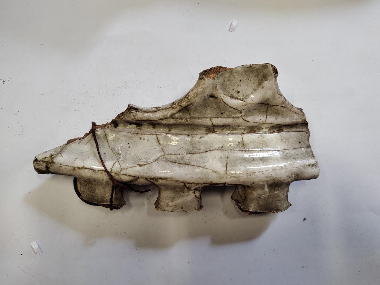 frammento pietra - ambito francese (prima metà sec. XX)