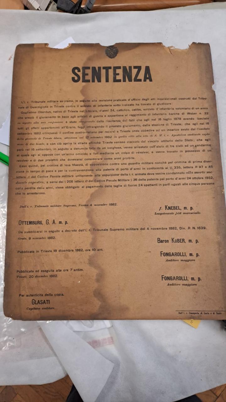 documento - ambito Europeo (prima metà sec. XX)