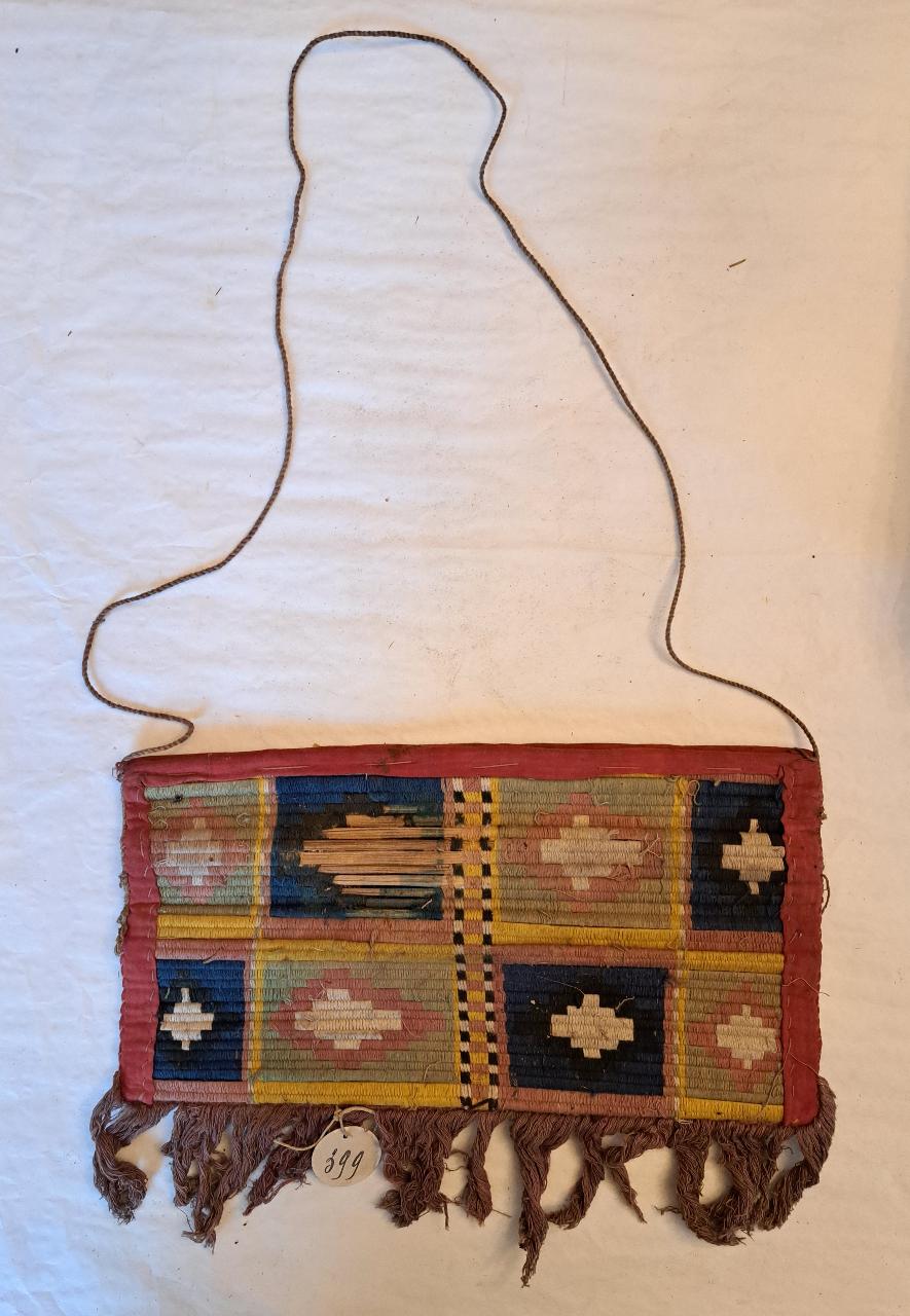 ventaglio o borsa - ambito Africa (prima metà sec. XX)