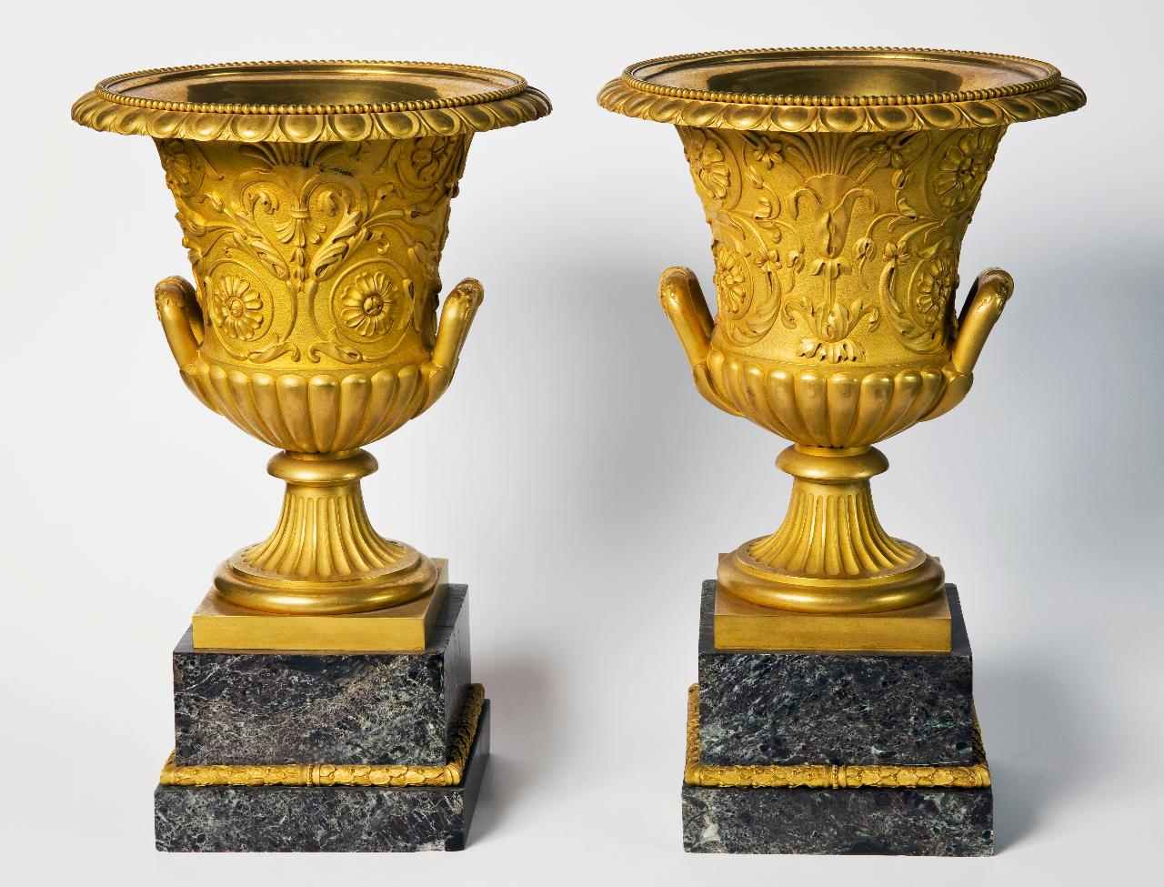 Coppa ansata, elementi vegetali (coppa) di Strazza, Giovanni (prima metà sec. XIX)