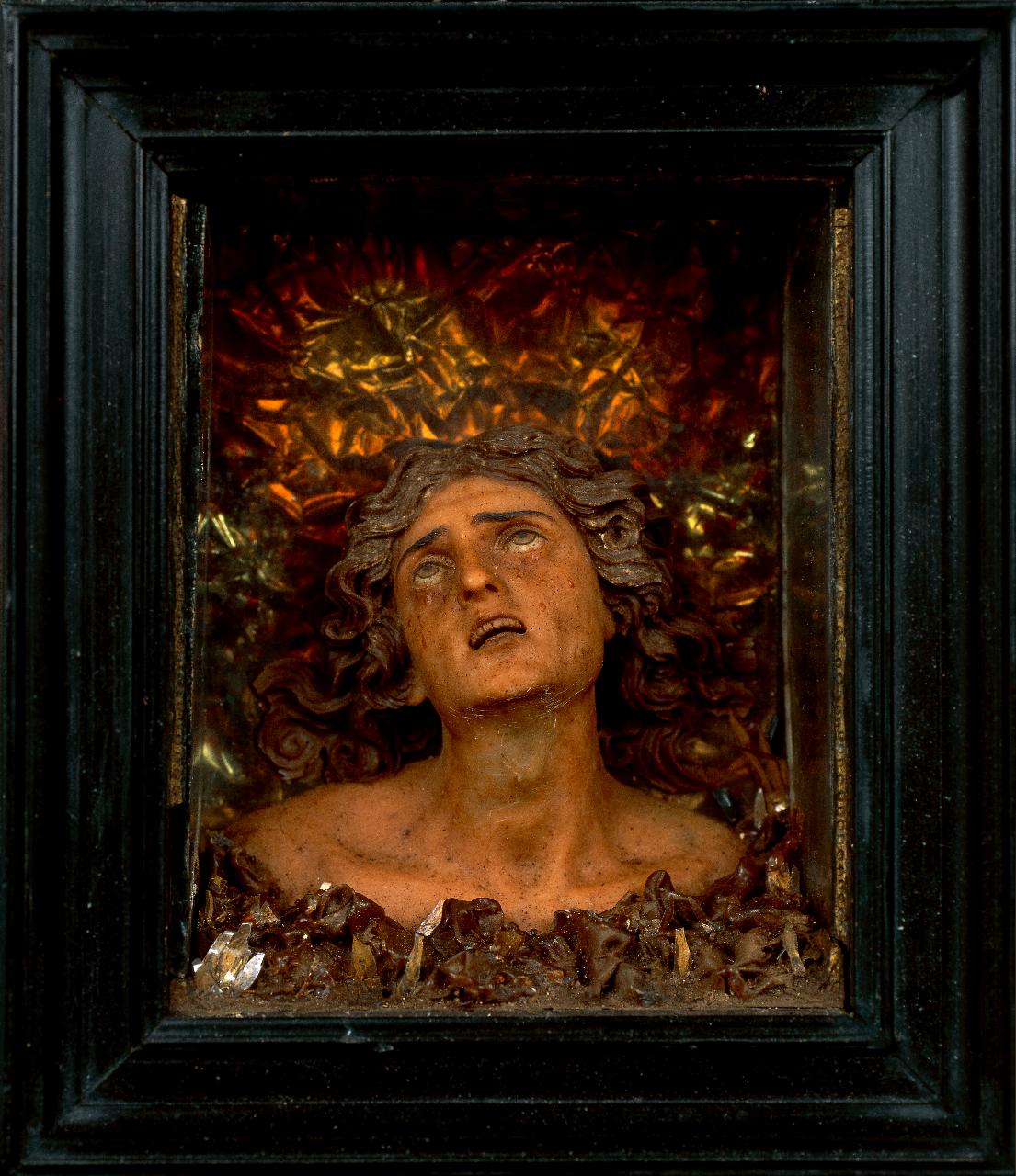 Anima purgante, anima purgante (rilievo) - ambito milanese (inizio sec. XVII)