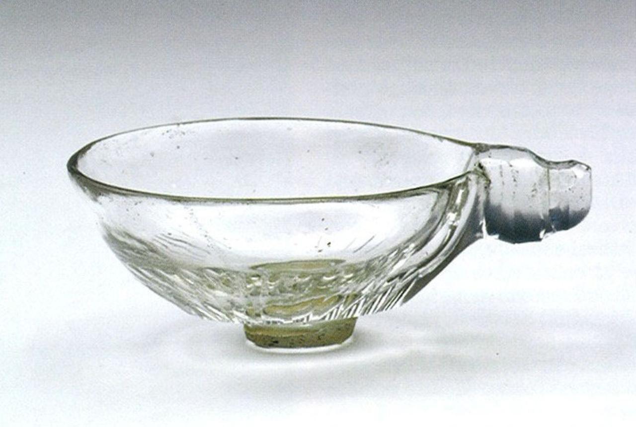 Coppetta in cristallo, coppetta (coppetta) - ambito milanese (secc. XVII/ XVIII)