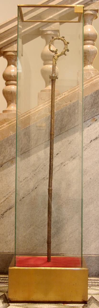 Vetrina con pastorale, vetrina con pastorale (vetrina) di autore ignoto (n.d.)