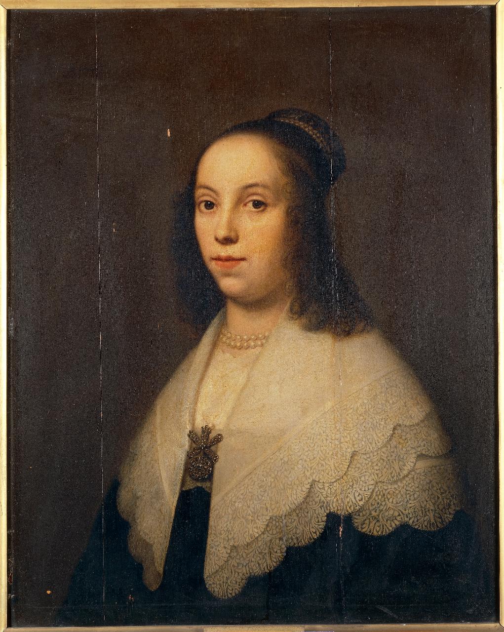 Ritratto di donna, ritratto di donna (dipinto) di Van der Gracht, Jacob (prima metà sec. XVII)