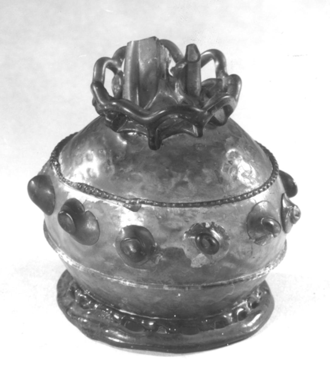 Base di vetro verde, base di vetro verde (base) di autore ignoto (n.d.)