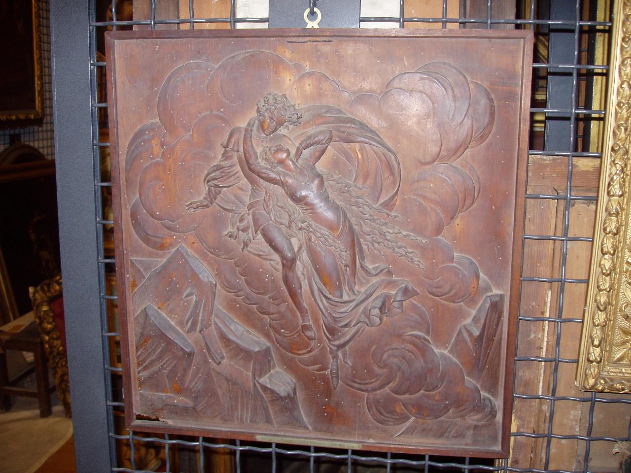 Paolo e Francesca, Paolo e Francesca (rilievo) di Villa, Filippo (terzo quarto sec. XIX)