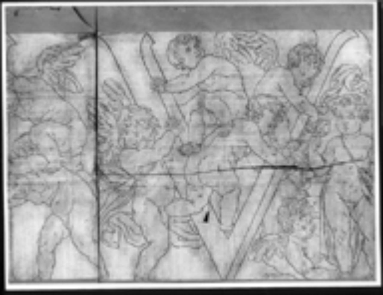 Tripudio di Angeli, tripudio di angeli (dipinto) di Beaumont, Claudio Francesco (scuola) (sec. XVIII)