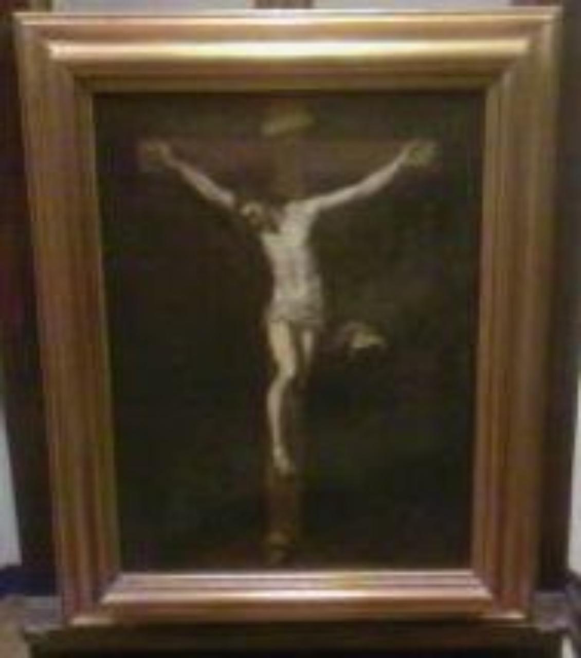 Crocifissione, Crocifissione (dipinto) - ambito lombardo (secc. XVII/ XVIII)