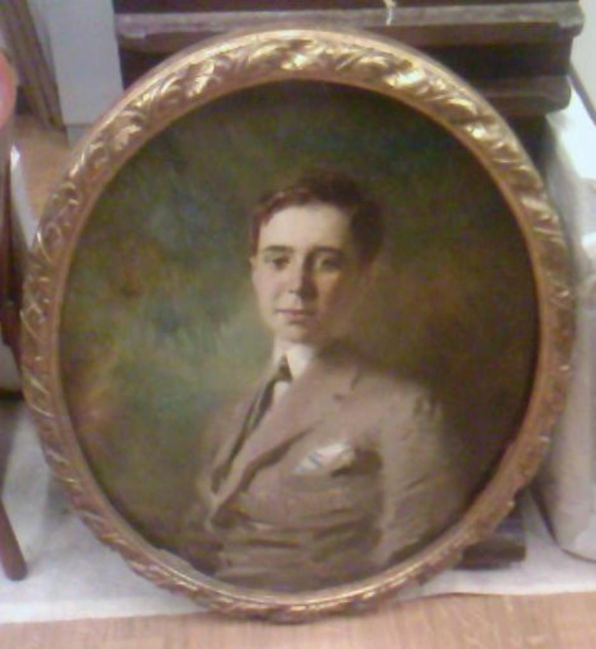 Ritratto di giovane, ritratto di giovane (dipinto) di Palanti, Giuseppe (prima metà sec. XX)