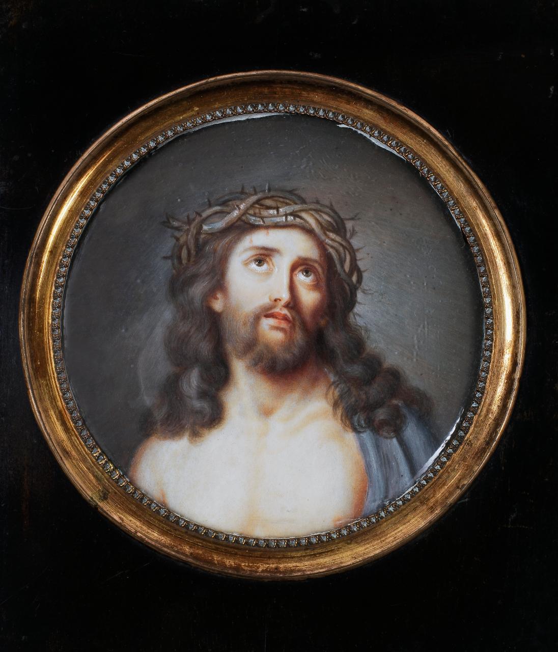 Ecce Homo, Ecce Homo (miniatura) - ambito italiano (seconda metà sec. XVIII)