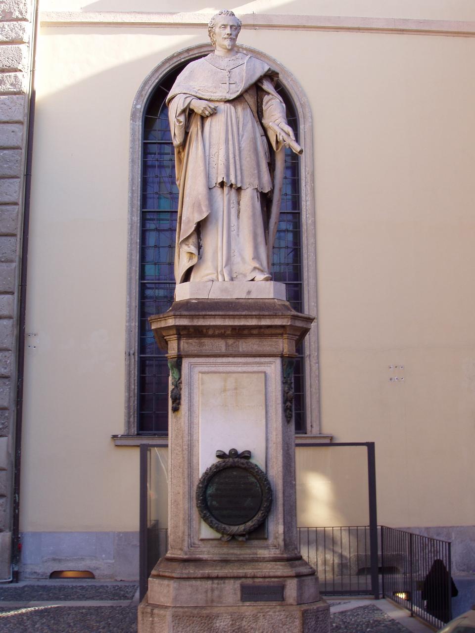 Federico Borromeo, Federico Borromeo (statua) di Corti, Costantino (sec. XIX)
