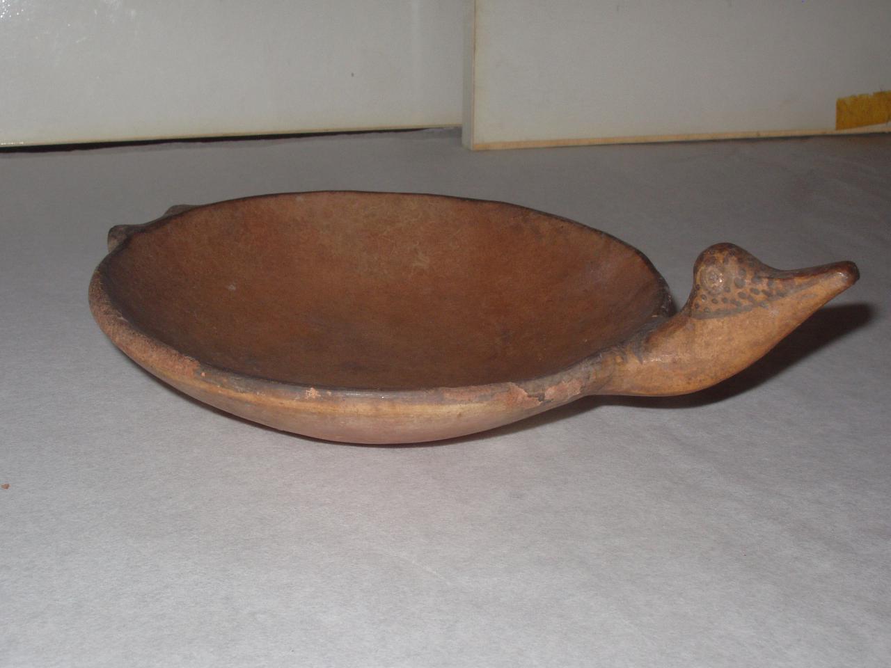 Piattino, uccello (piattino) - produzione Inca (secc. XIV/ XVI)