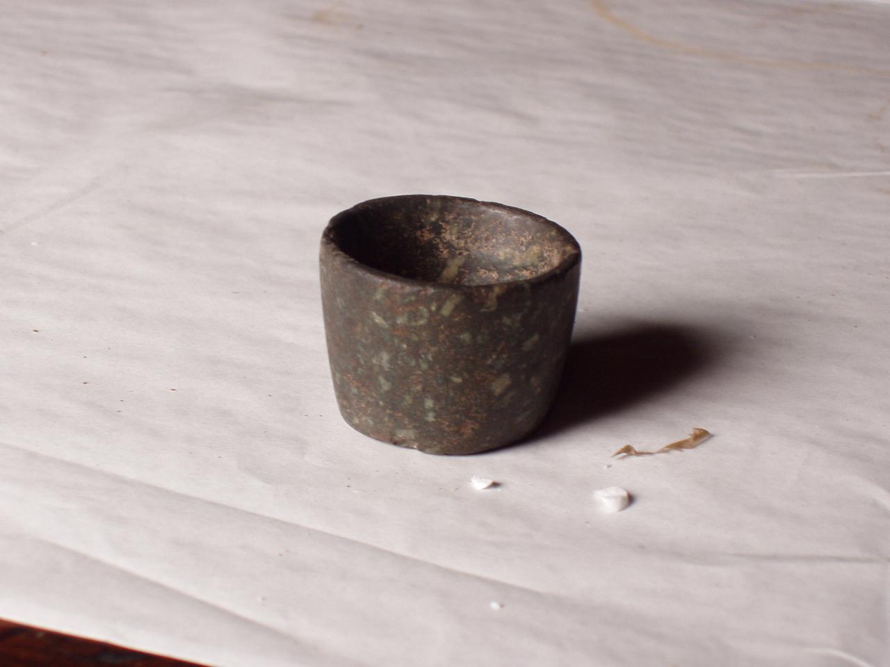 Mortaio in miniatura, mortaio (mortaio) - produzione Inca (secc. XIV/ XVI)