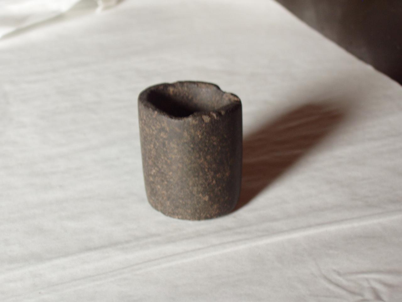 Mortaio in miniatura, mortaio (mortaio) - produzione Inca (secc. XIV/ XVI)