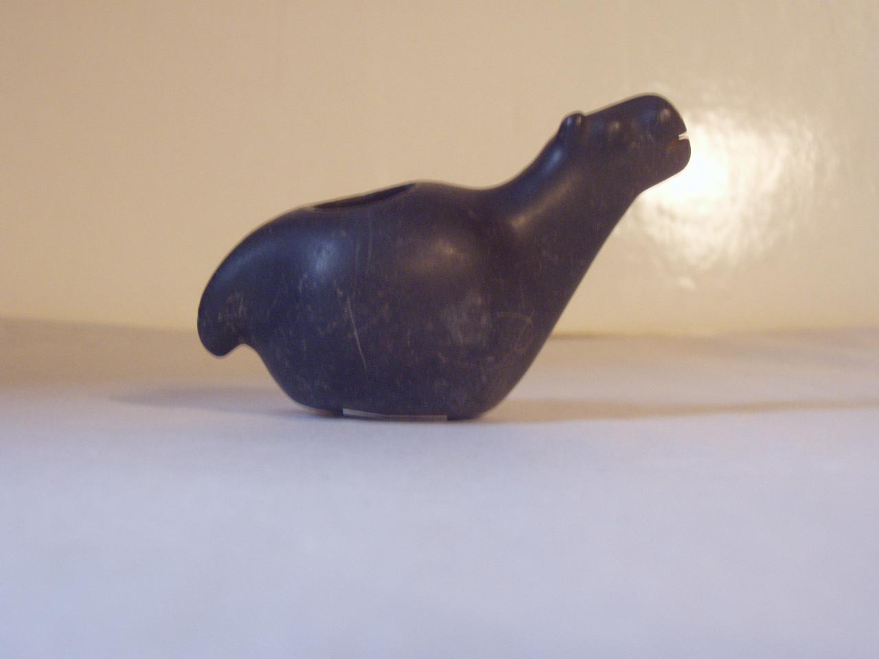 Conopa (recipiente votivo), lama (recipiente) - produzione Inca (secc. XIV/ XVI)