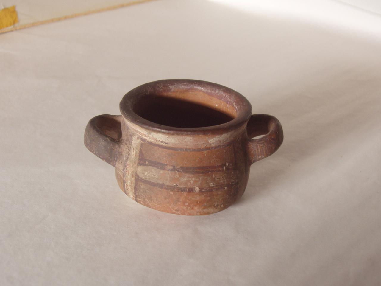 Ciotola, motivi decorativi geometrici (ciotola) - produzione Inca (secc. XIV/ XVI)