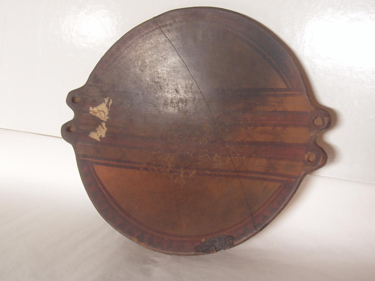 Piatto, motivi decorativi geometrici (piatto) - produzione Inca (secc. XIV/ XVI)