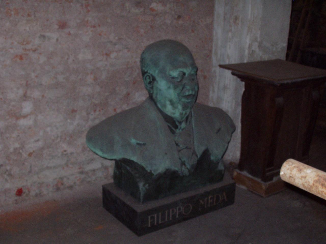 Busto di Filippo Meda, Filippo Meda (busto) di Cendali, Pietro (prima metà sec. XX)