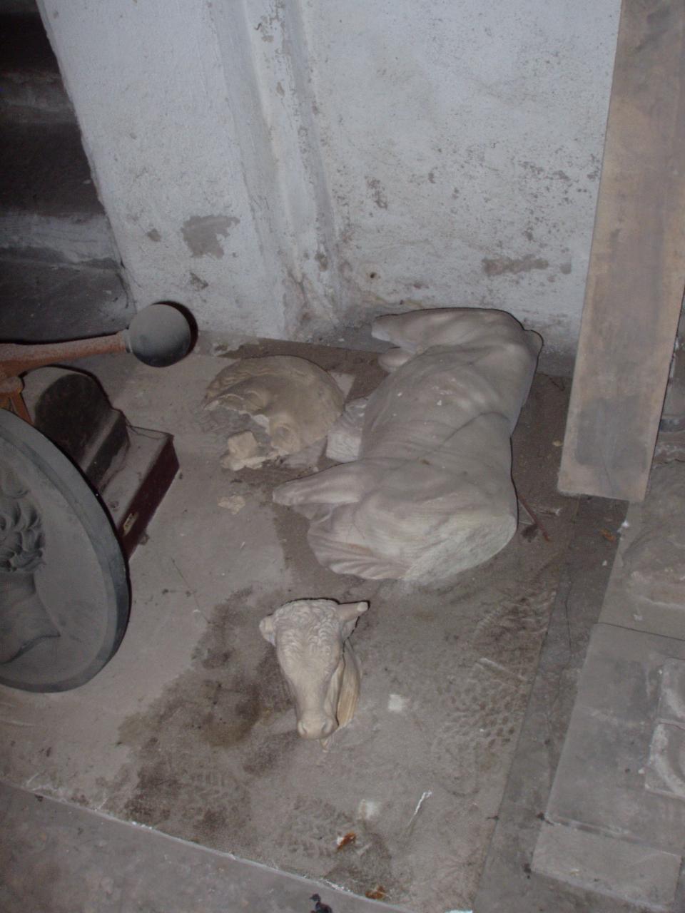 Toro, toro (statua) di Monti, Gaetano (primo quarto sec. XIX)