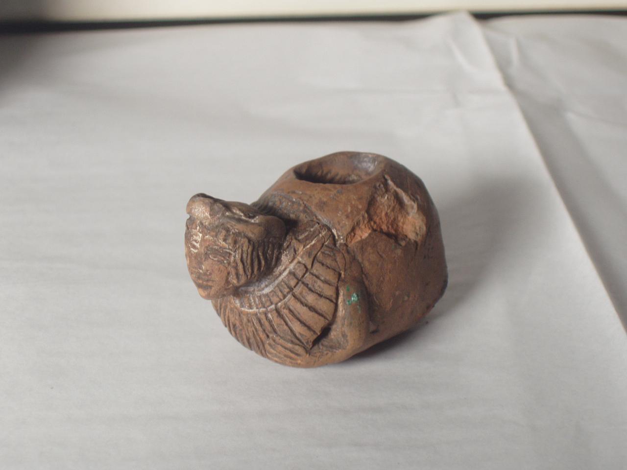 Conopa (recipiente votivo) (recipiente) - produzione Inca (sec. XVII)