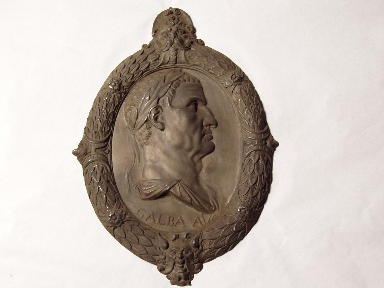 Altorilievo con figura di profilo di imperatore romano (rilievo) - n.d. (n.d.)