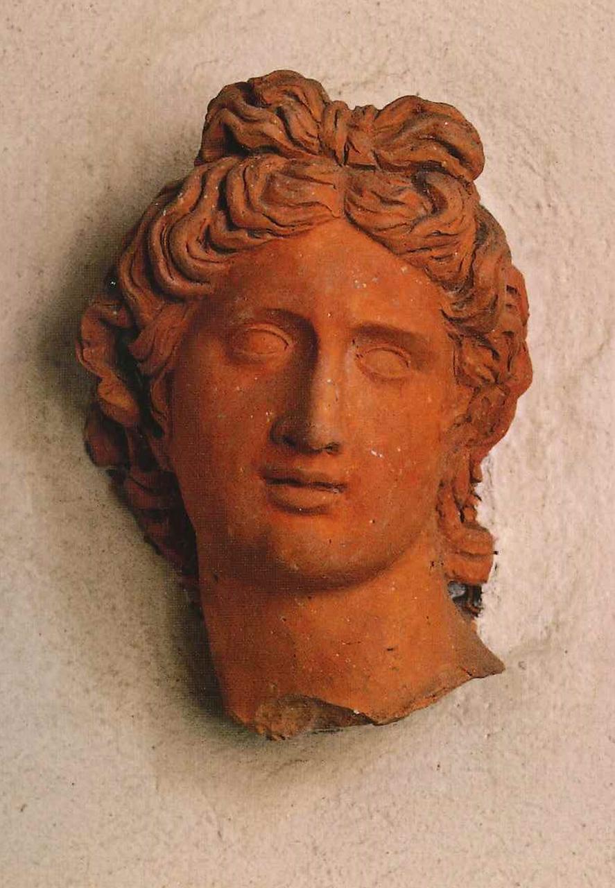 Piccola testa maschile, figura maschile (statua) - n.d. (n.d.)