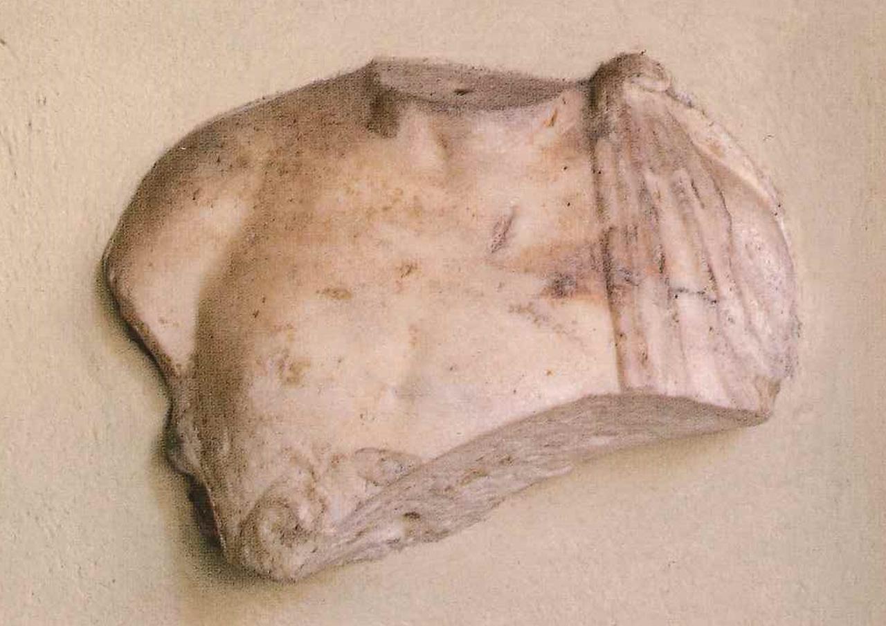 frammento di statua virile, torso di figura virile (statua) - n.d. (sec. I)