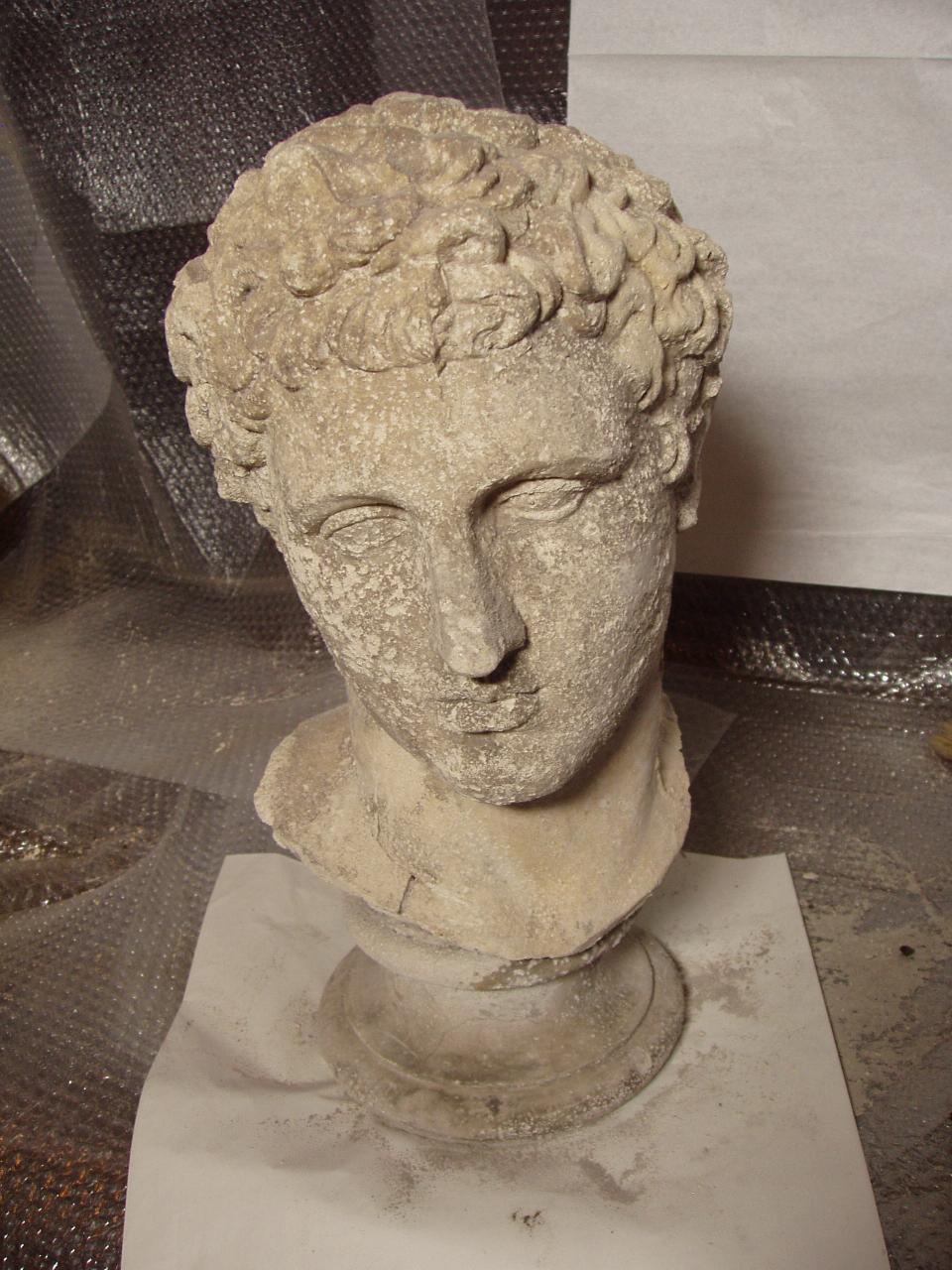 Testa da Hermes del Belvedere, Hermes (statua) - ambito italiano (seconda metà sec. XVIII)