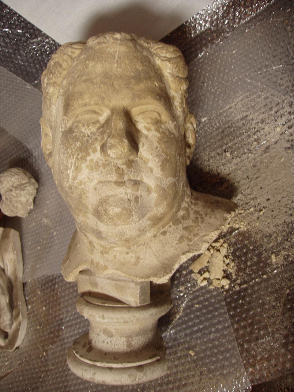 Testa da Vitellio Grimani (copia) (statua) - ambito lombardo (secc. XIX/ XX)