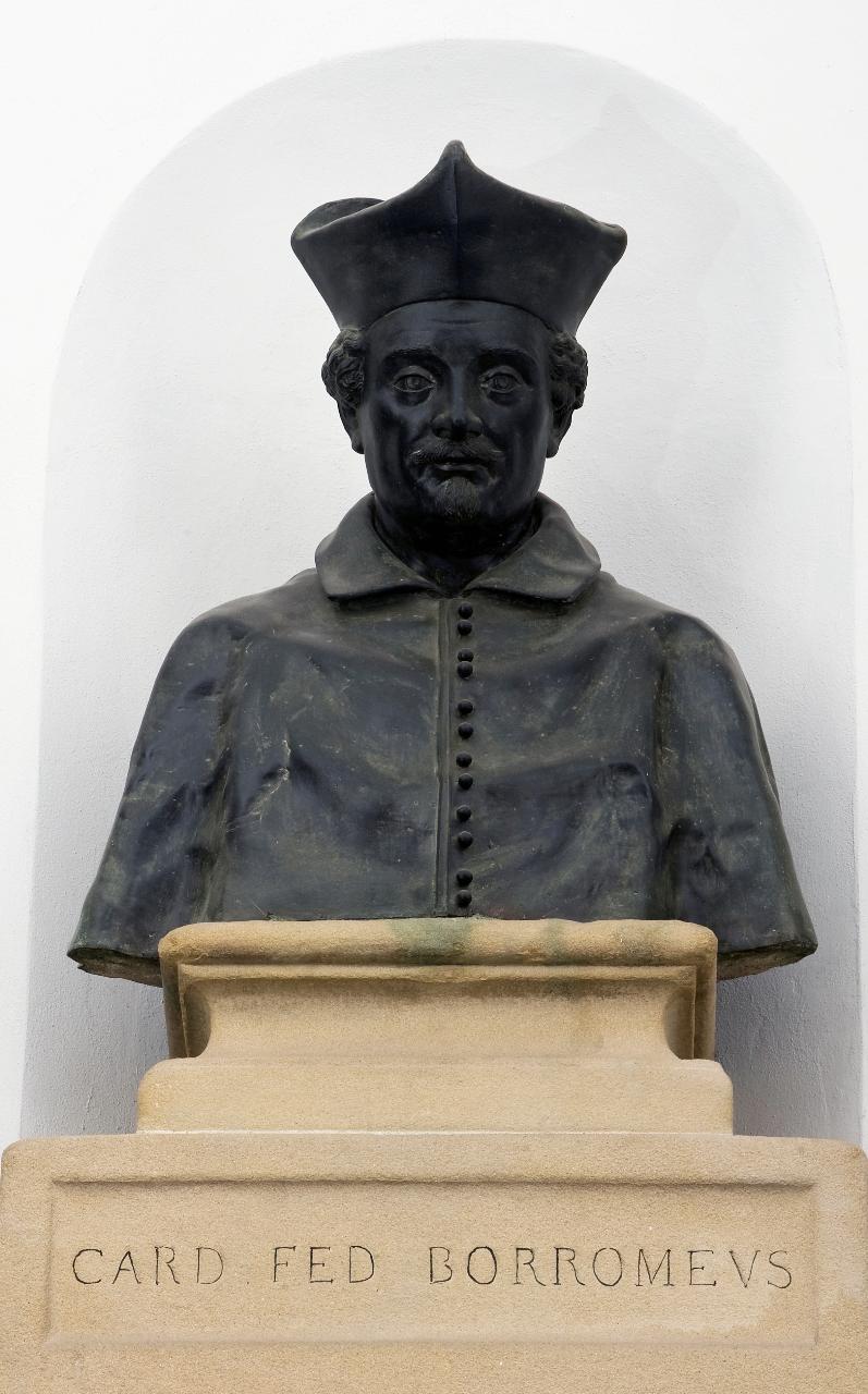 Busto del cardinale Federico Borromeo (busto) - ambito lombardo (sec. XVII)