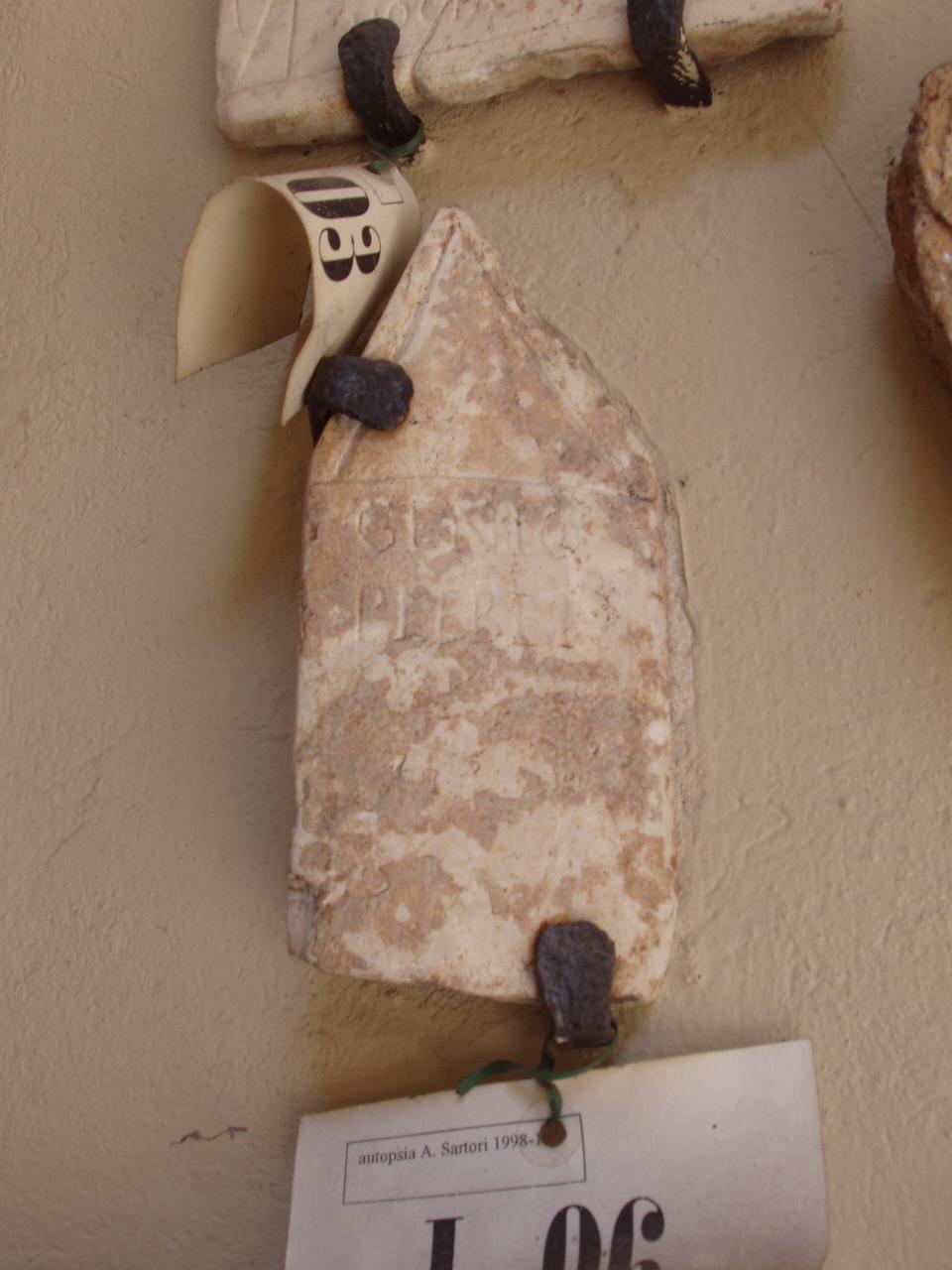 Lastrina sagomata (lastra) - n.d. (n.d.)