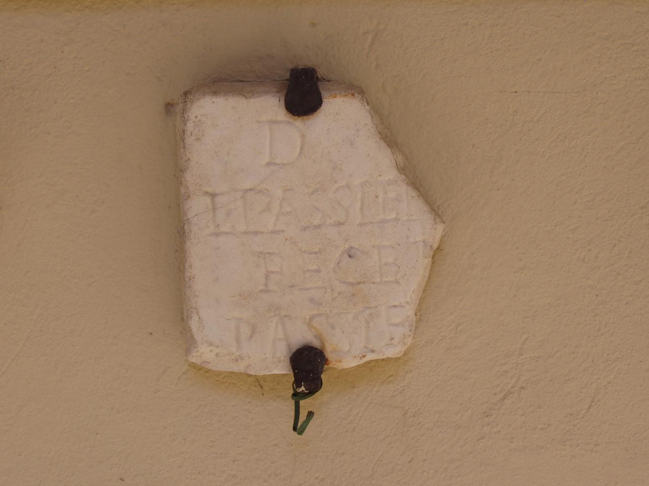 Lastrina funeraria (lastra) - n.d. (n.d.)