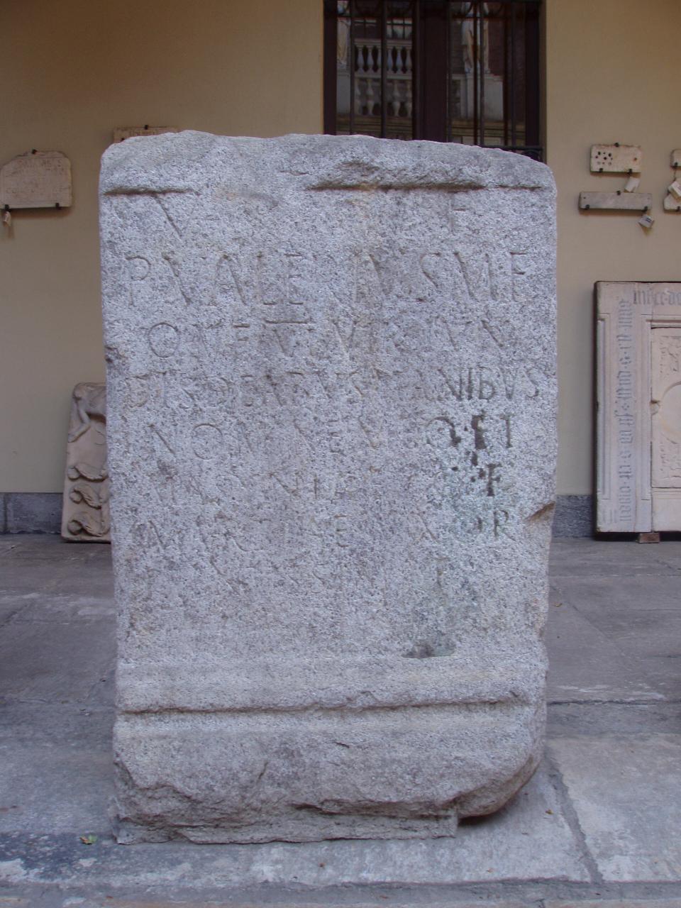 Altare funerario (altare) - n.d. (metà sec. I)