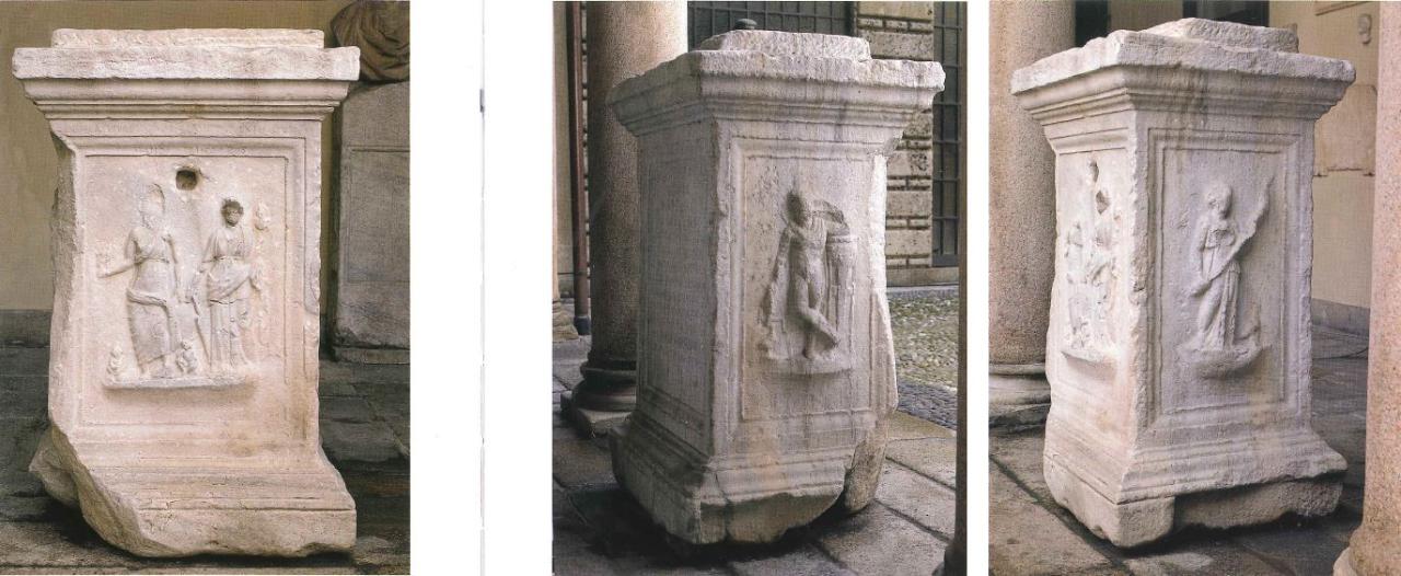 Base con dedica a Esculapio e Igea (base) - n.d. (secondo quarto sec. II)