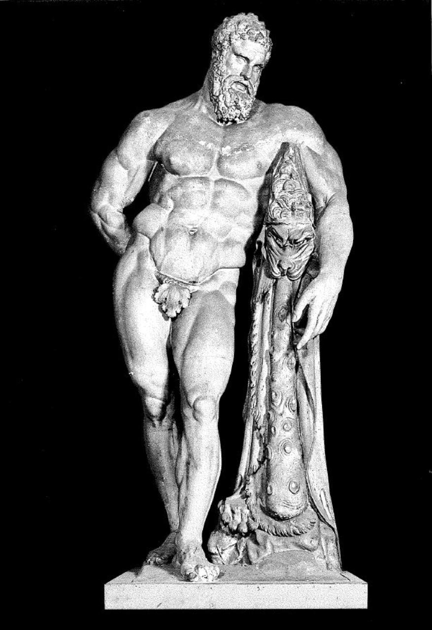 Ercole Farnese, (copia) (statua) di Leoni, Leone (metà sec. XVI)